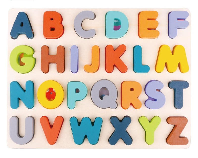 Wudly Chunky Alphabet Board Set