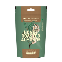 NOURISH ORGANICS Honey Roasted Almonds