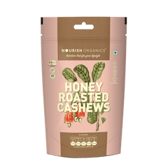 NOURISH ORGANICS Honey Roasted Cashews