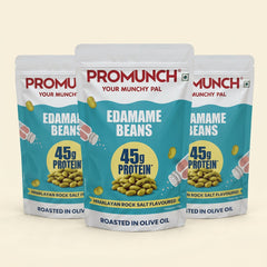 PROMUNCH Roasted Edamame Beans - Himalayan Rock Salt