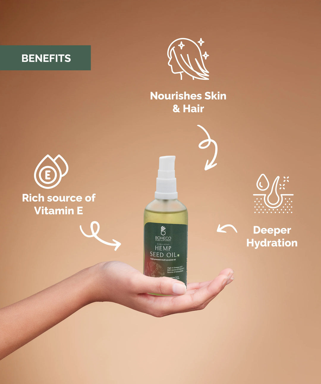 Boheco Himalayan Hemp Seed Oil