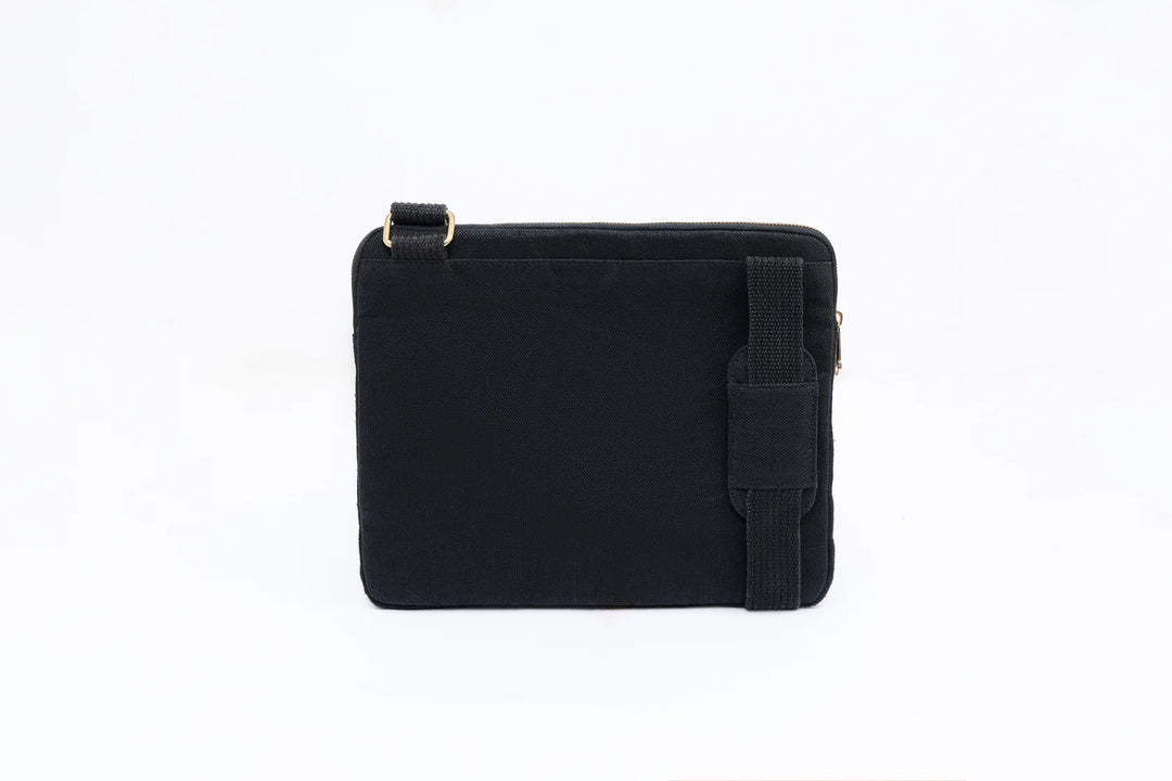 The Label GAIA Premium Hemp Cross Body Laptop Messenger Bag