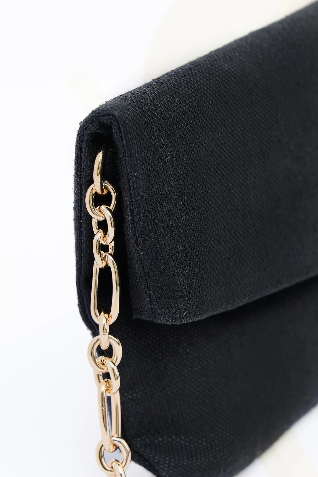 The Label GAIA Gold Chain Hemp Bag