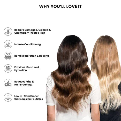 ThriveCo Hair Healing Conditioner | Heals Damaged Caused by Treatment, Reduces Frizz & Breakages | 250 Ml