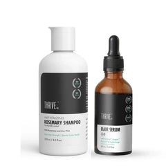 ThriveCo Restorative Hair Growth Kit: Hair Growth Serum 2.0 & Hair Vitalizing Shampoo