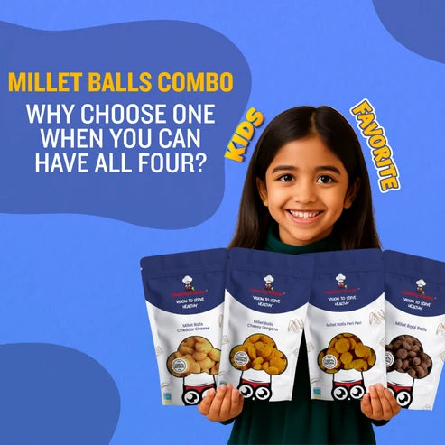 Healthy Master Millet Balls Combo (Each 150gm)