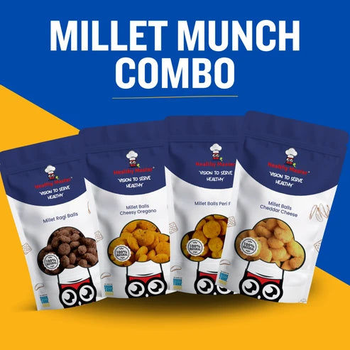 Healthy Master Millet Balls Combo (Each 150gm)