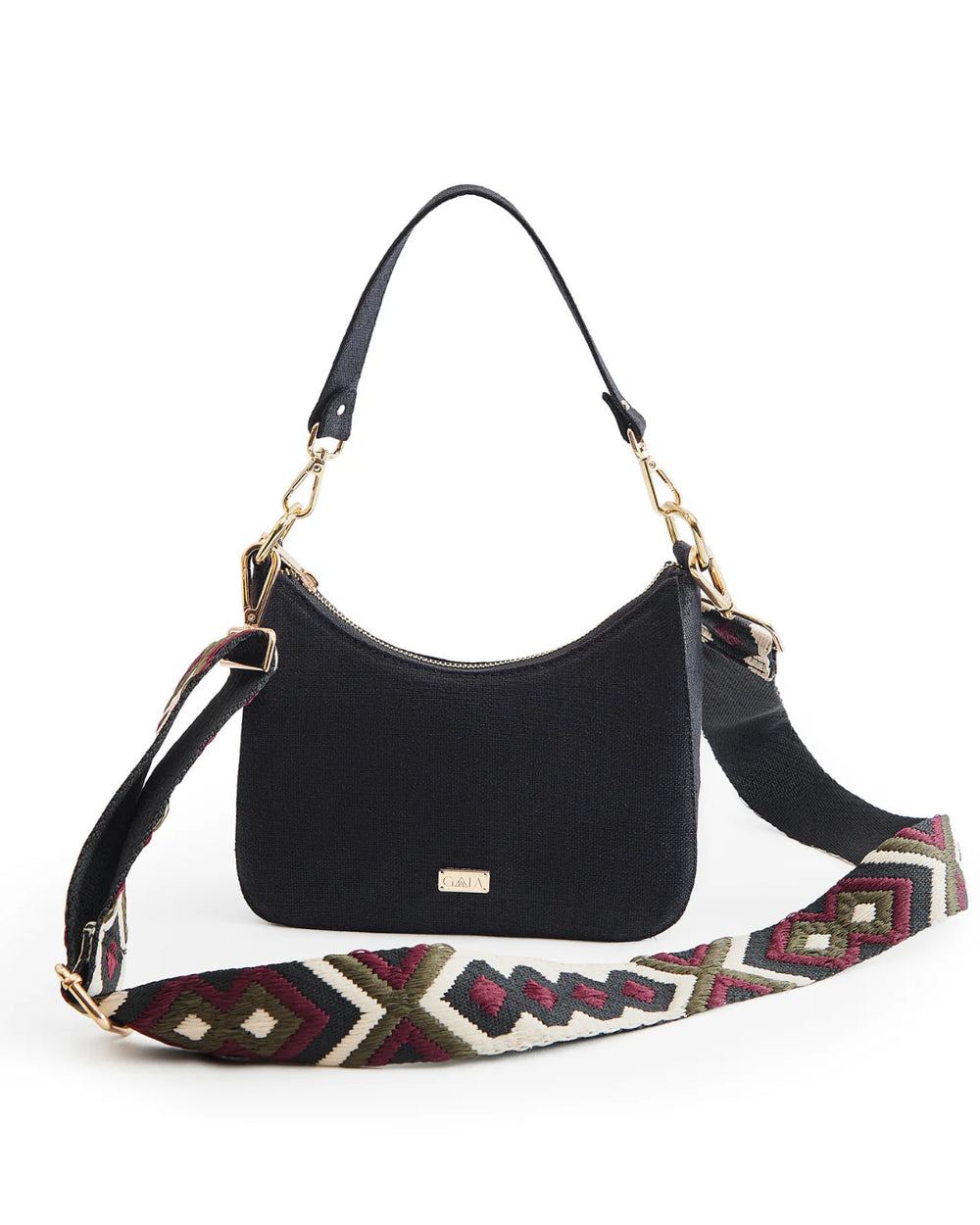 The Label GAIA Hemp Lunar Shoulder Sling Bag