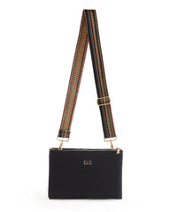 The Label GAIA Hemp Double Pocket Sleek Sling Bag