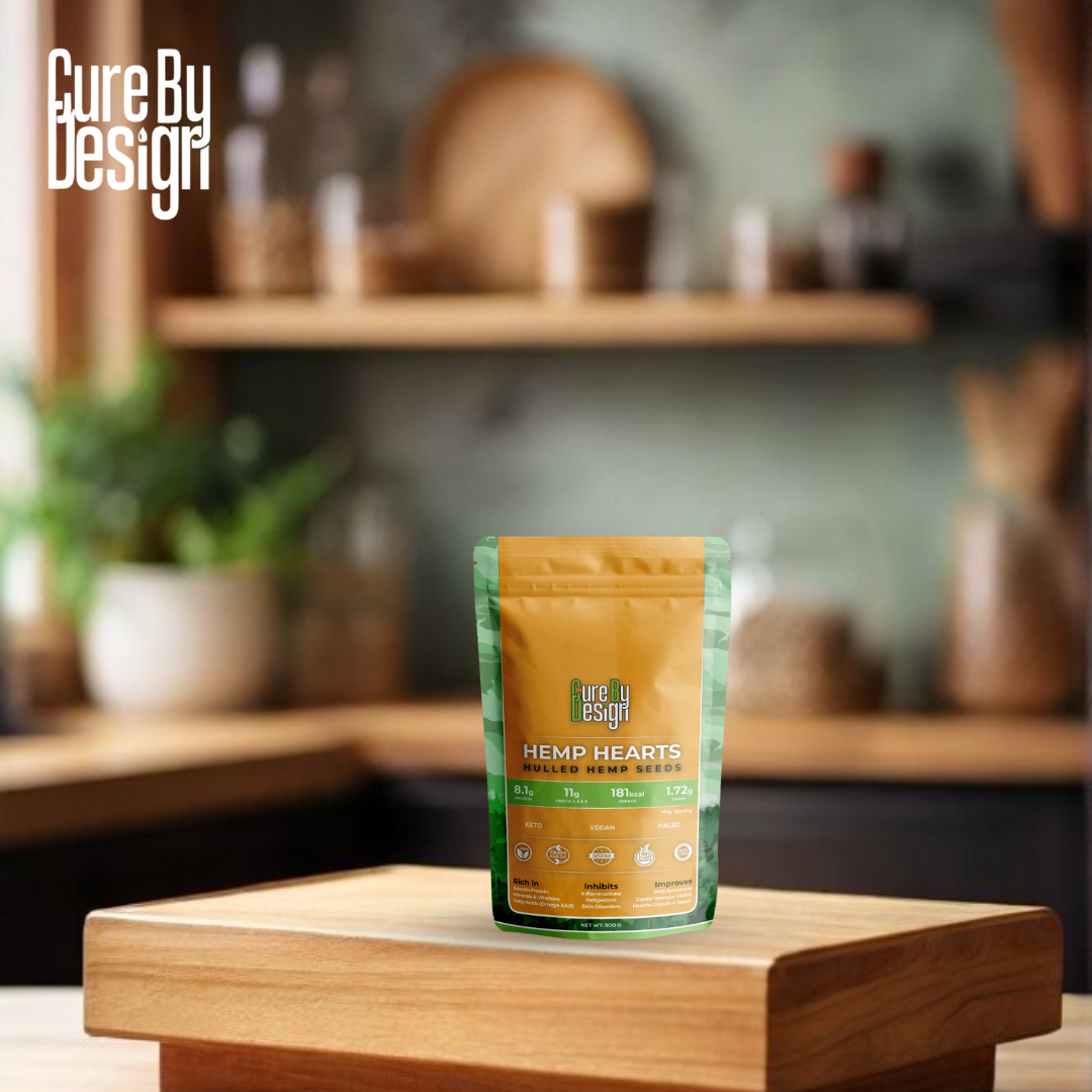 Cure By Design Hemp Hearts 200gm