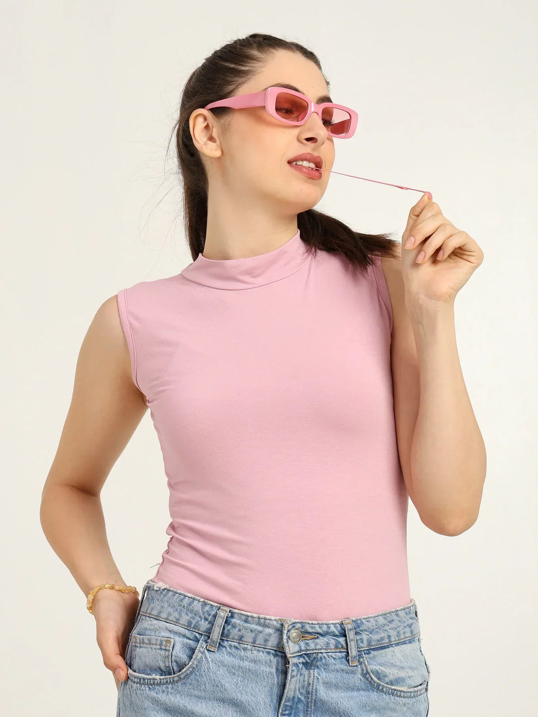 Gen Z Bamboo High Neck for Women – Sustainable, Soft & Breathable Fit
