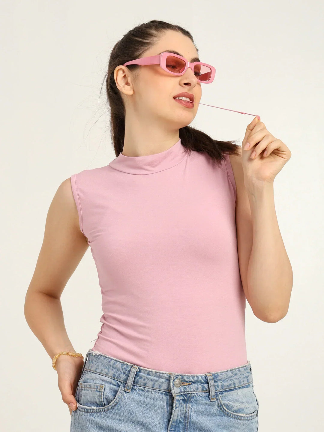 Gen Z Bamboo High Neck for Women – Sustainable, Soft & Breathable Fit