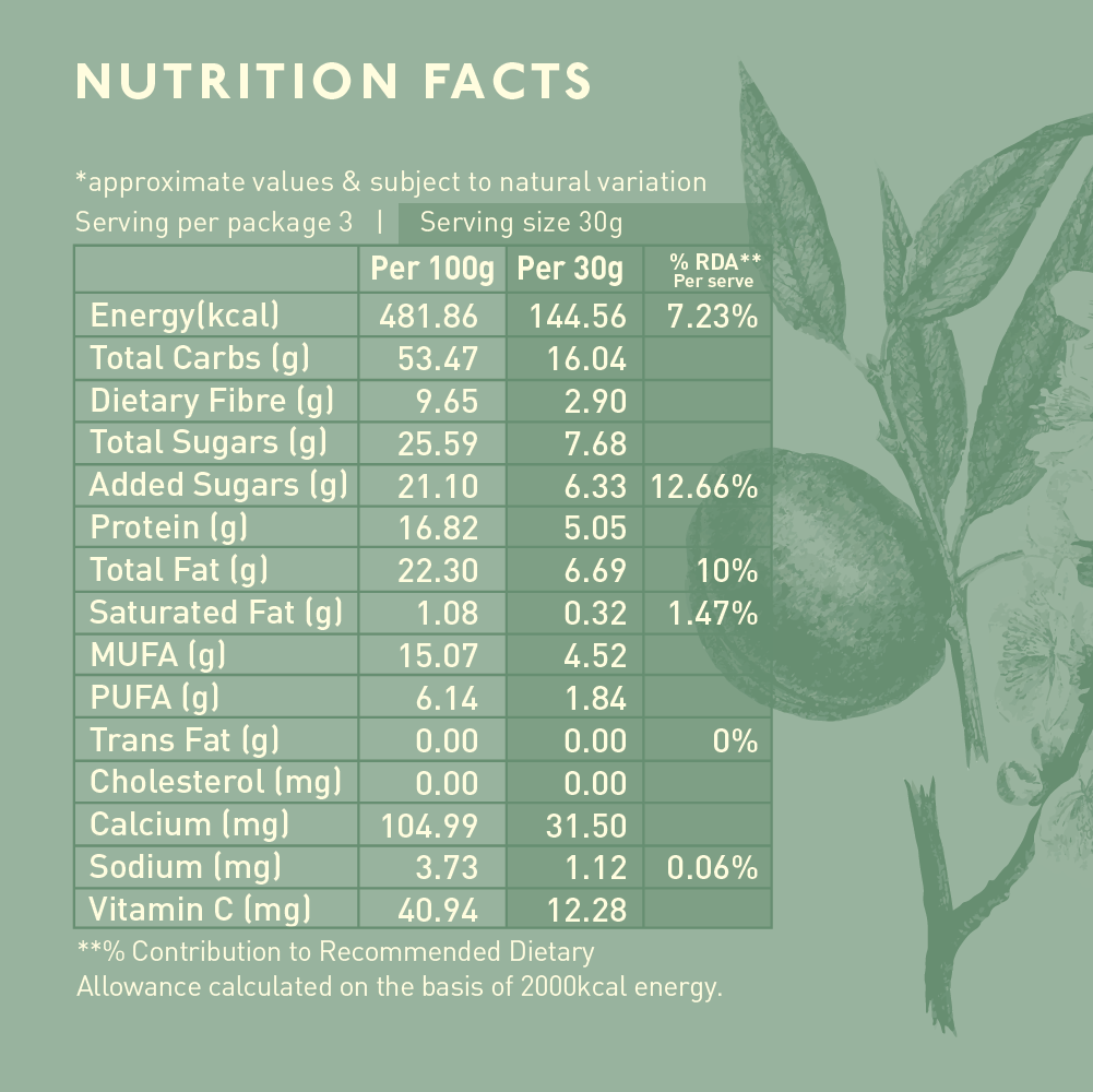 NOURISH ORGANICS Honey Roasted Almonds