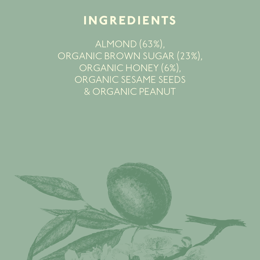 NOURISH ORGANICS Honey Roasted Almonds