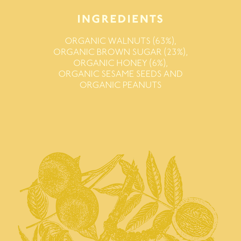 NOURISH ORGANICS Honey Roasted Walnuts