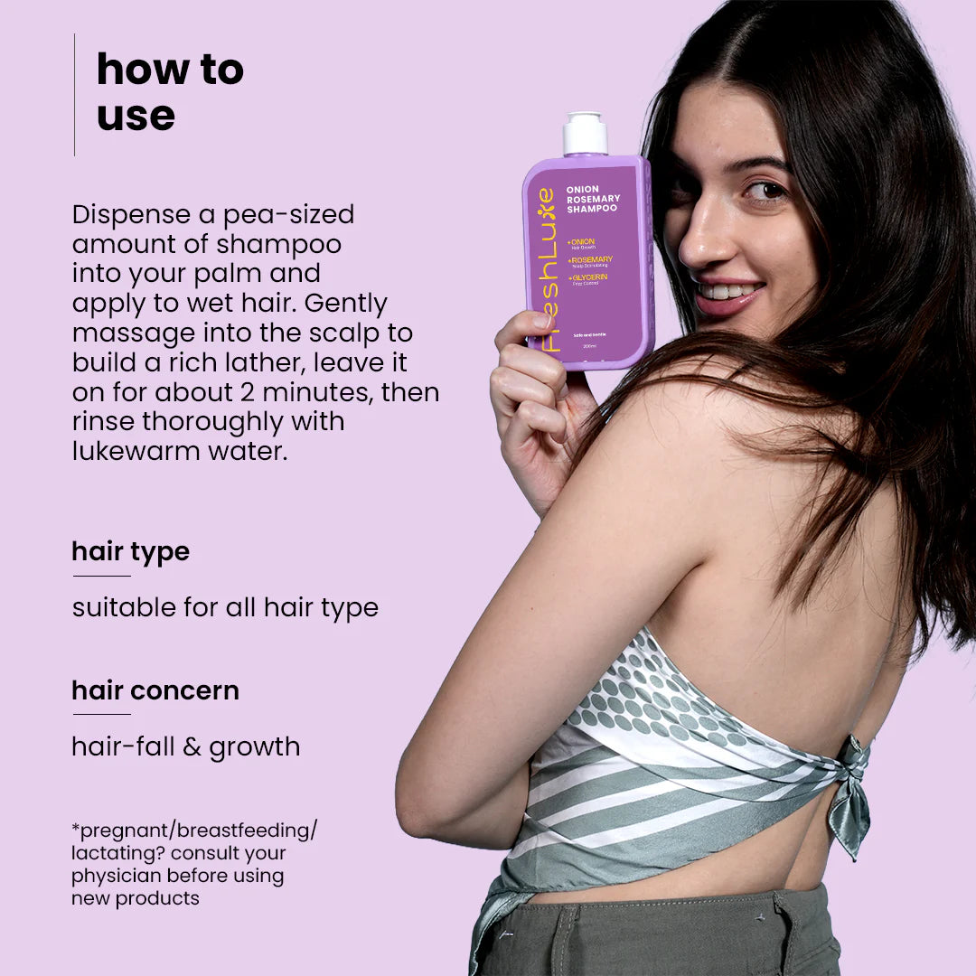 Growth Boost Shampoo | Hair-Fall Control Cleanser