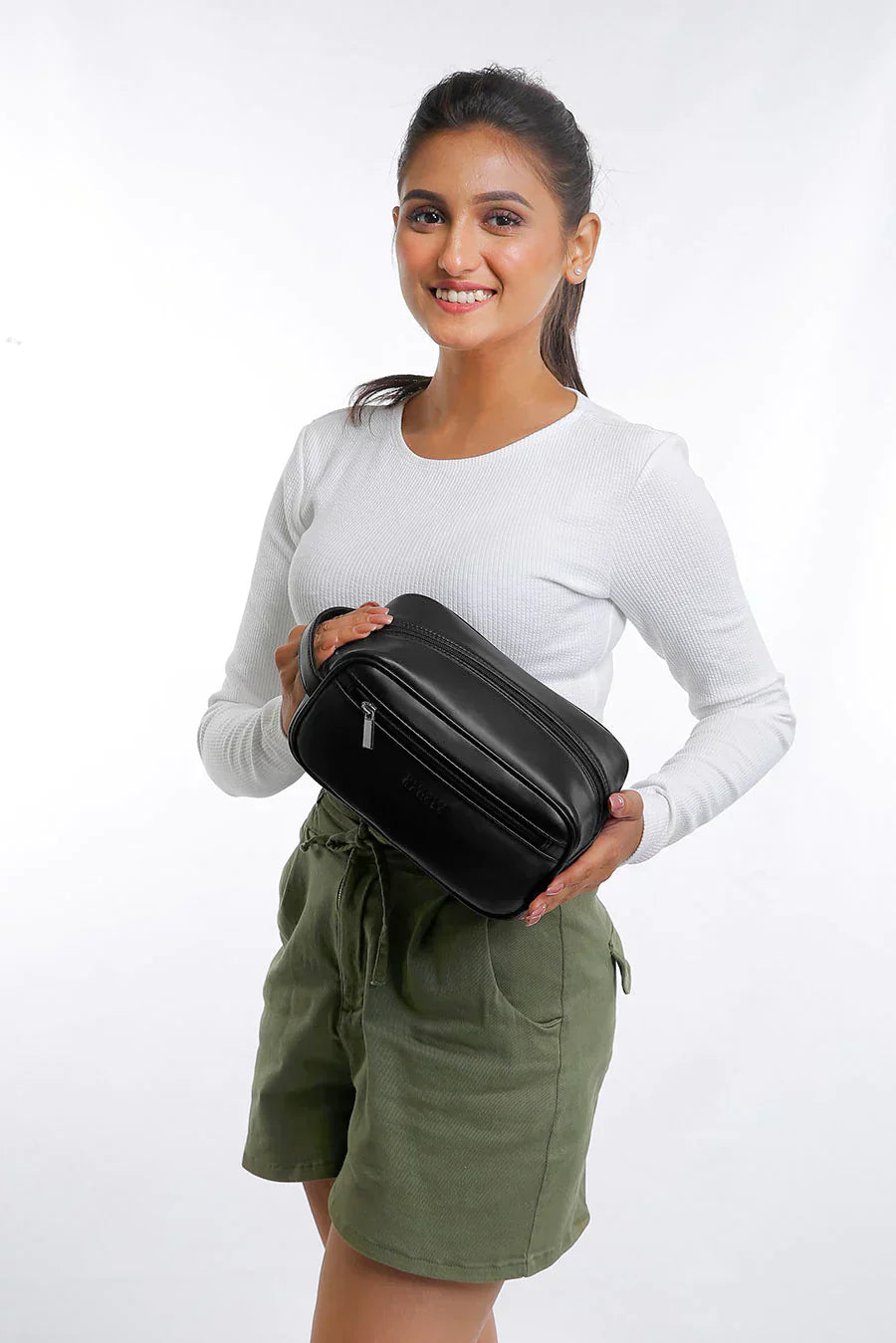 Hurst Vegan Leather Toiletry Bag