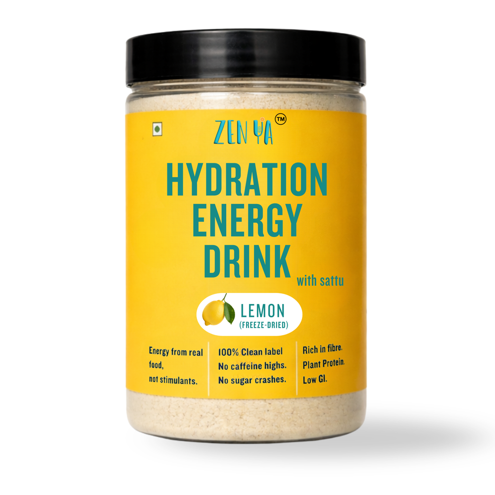 Hydration & Energy Sattu Lemon Drink