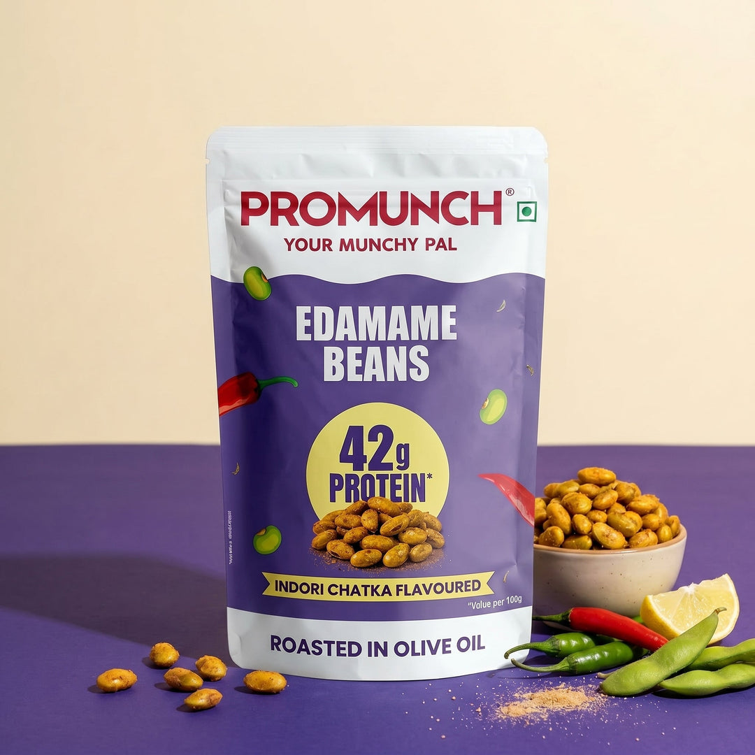 Roasted Edamame Beans - Indori Chatka