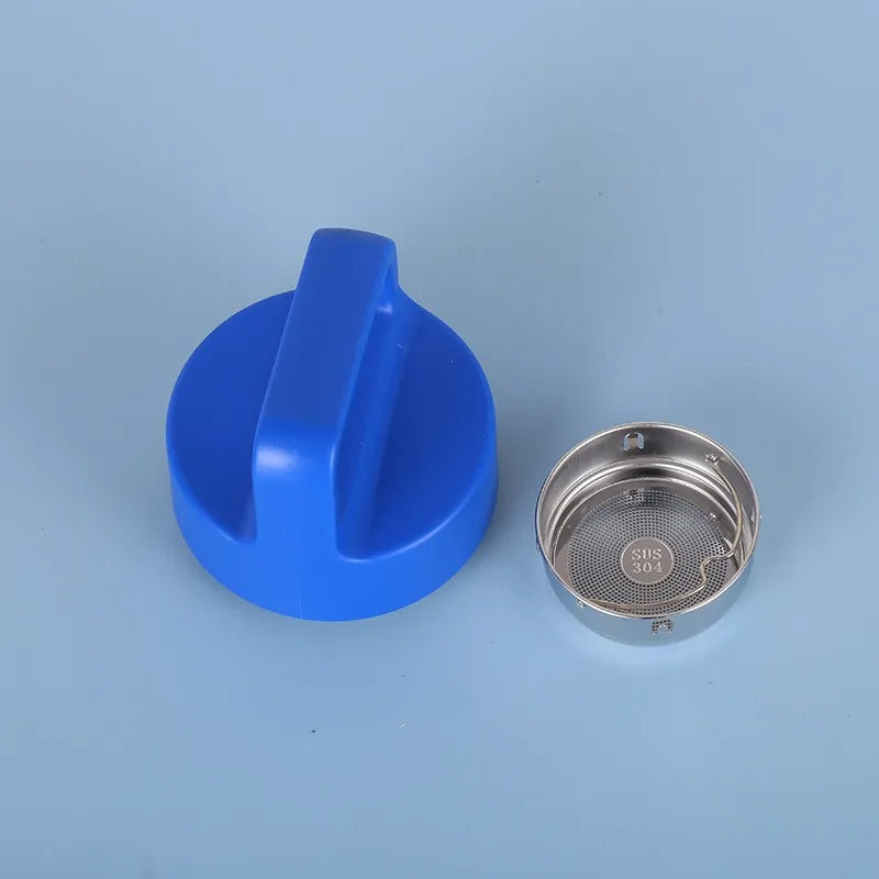 IMECO ECO-EDGE Bamboo Thermos Water Bottle - 24H Hot & Cold, Leakproof & Insulated 600 ml