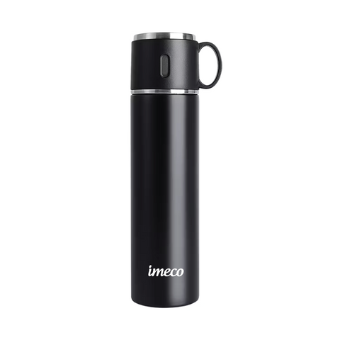 IMECO ECO-FLASK Stainless Steel Bottle - Insulated, Leakproof & BPA-Free 500 ml
