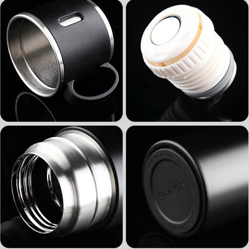 IMECO ECO-FLASK Stainless Steel Bottle - Insulated, Leakproof & BPA-Free 500 ml