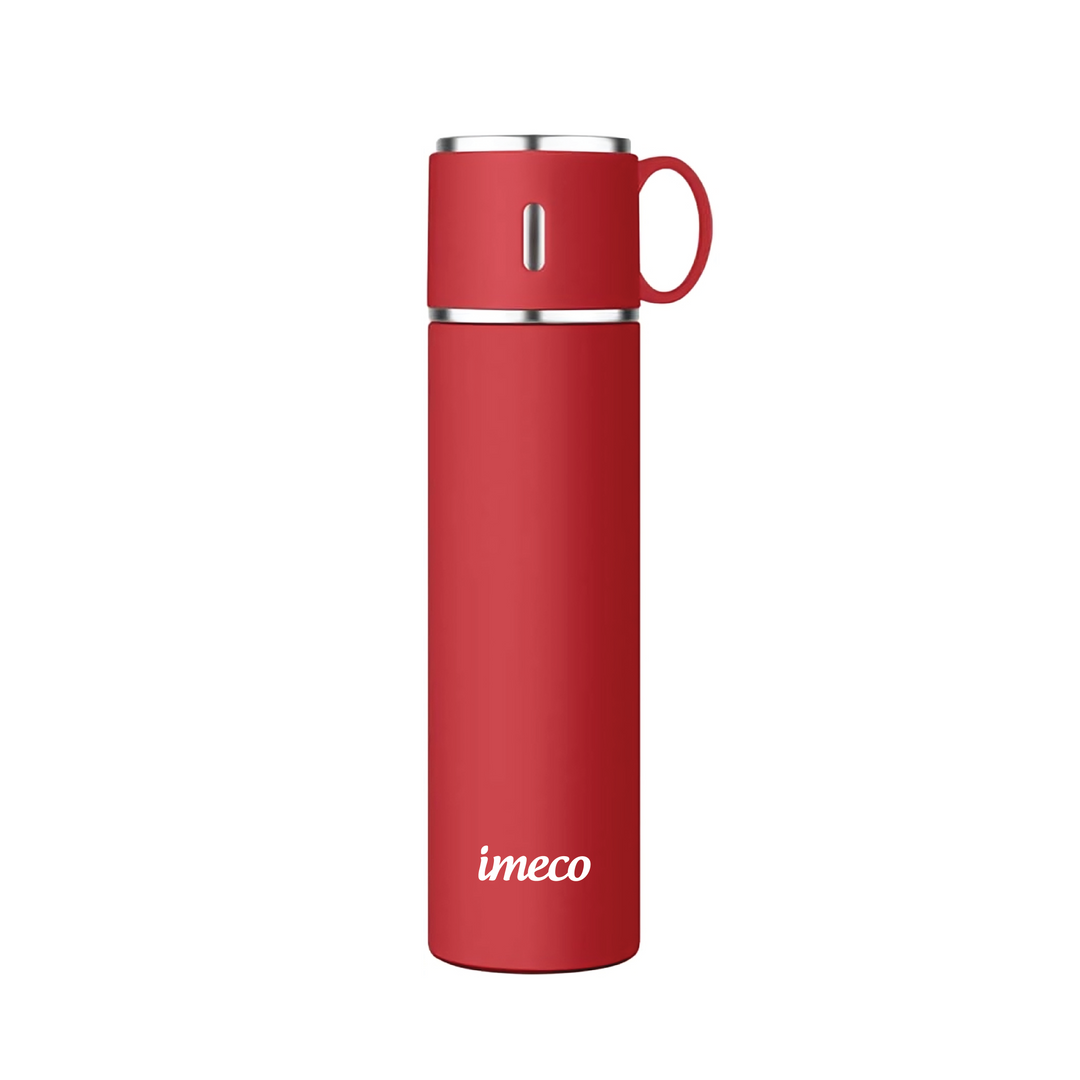 IMECO ECO-FLASK Stainless Steel Bottle - Insulated, Leakproof & BPA-Free 500 ml