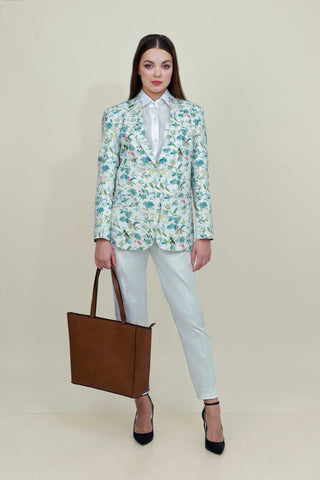 Adam Leaves Grove - Women's Linen Balzer