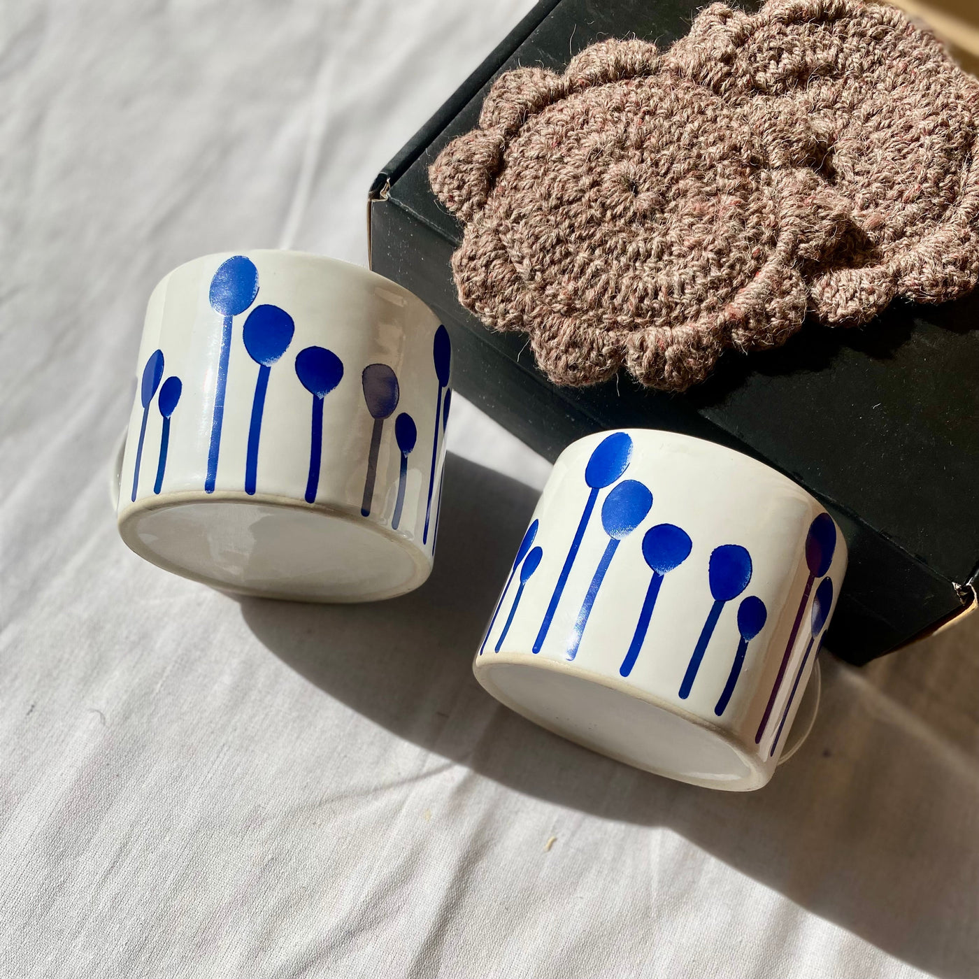 Boond mugs | hand-glazed | 400 ml capacity for coffee, tea, and soup