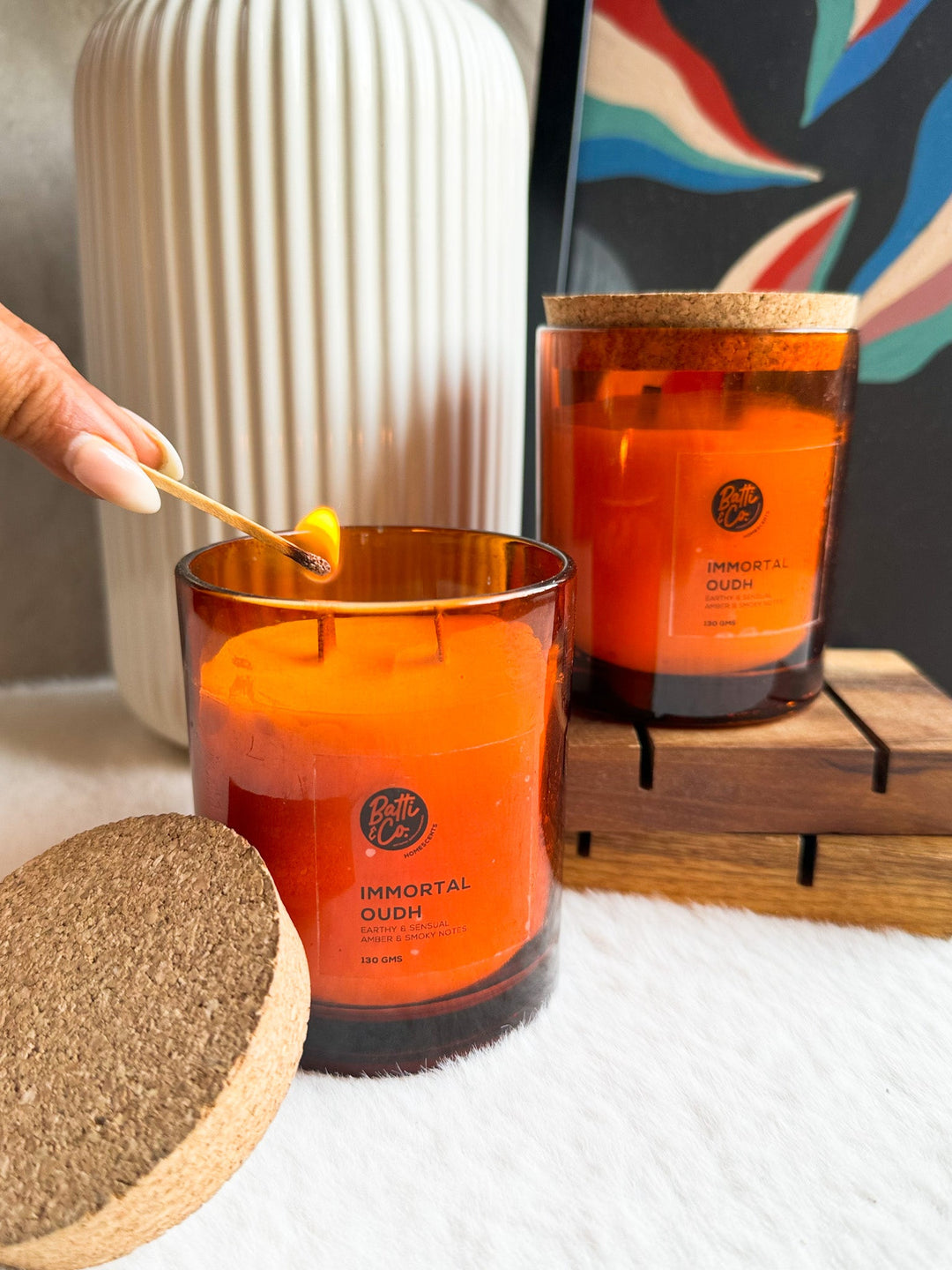 Batti & Co. Immortal Oudh candle 130g