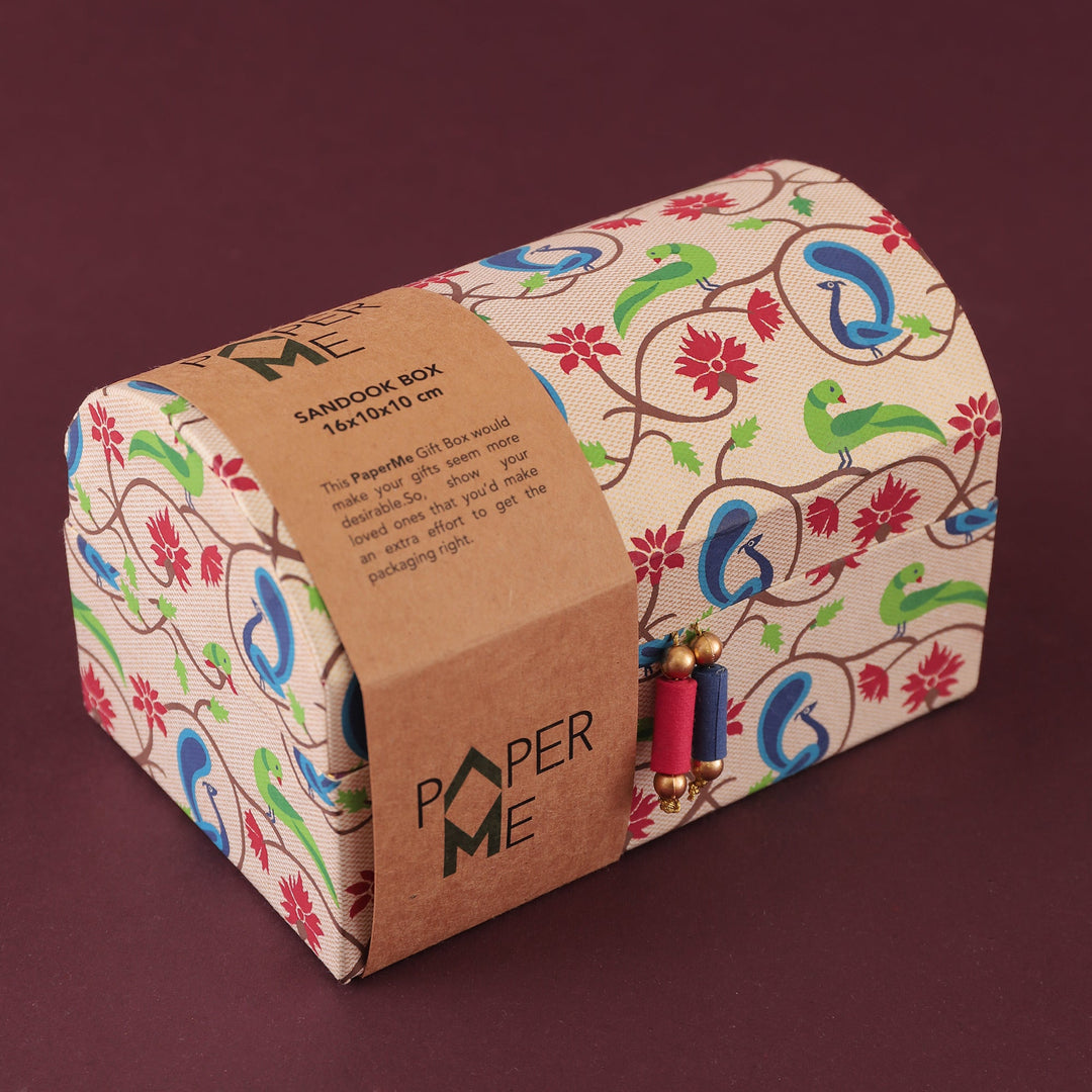 Paithani Small Sandook Box