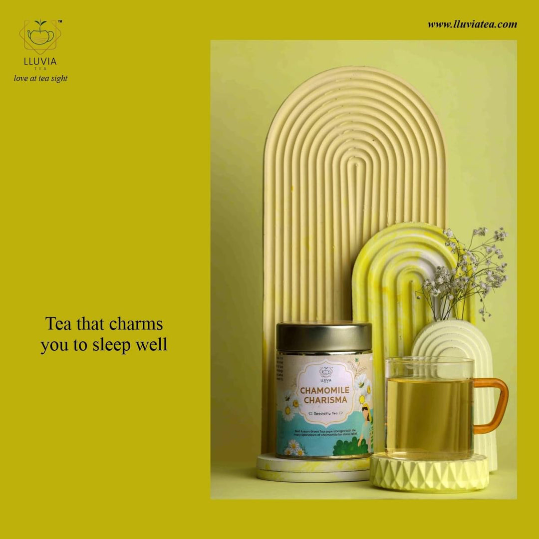 Lluvia Tea Chamomile charisma tea | helps with sleep & relaxation | 50 g