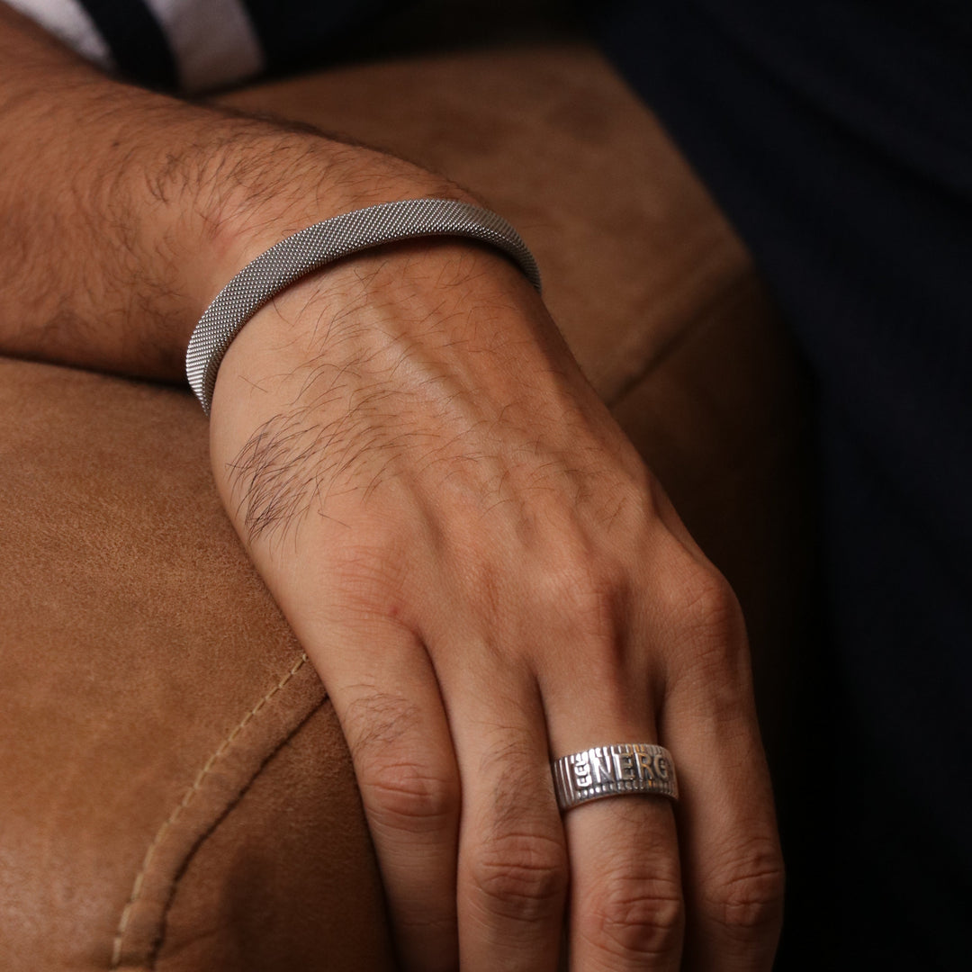 INSPIRE with ENEGRY ring in 925 sterling silver