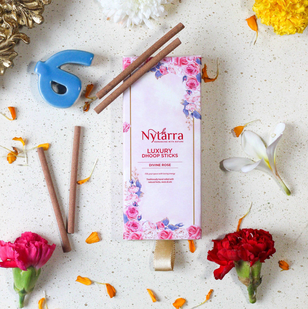 Nytarra Luxury Dhoop Sticks - Rose