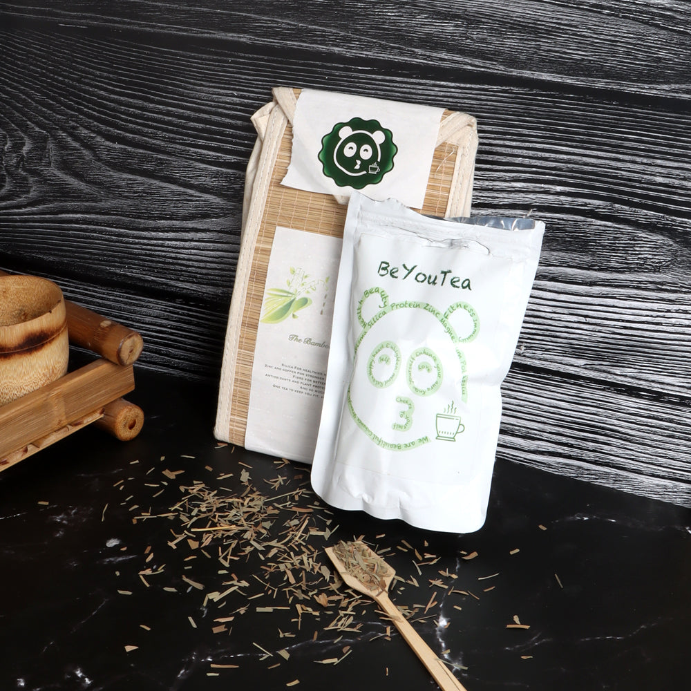 Bamboo Tea with 3-inch Tea Cups