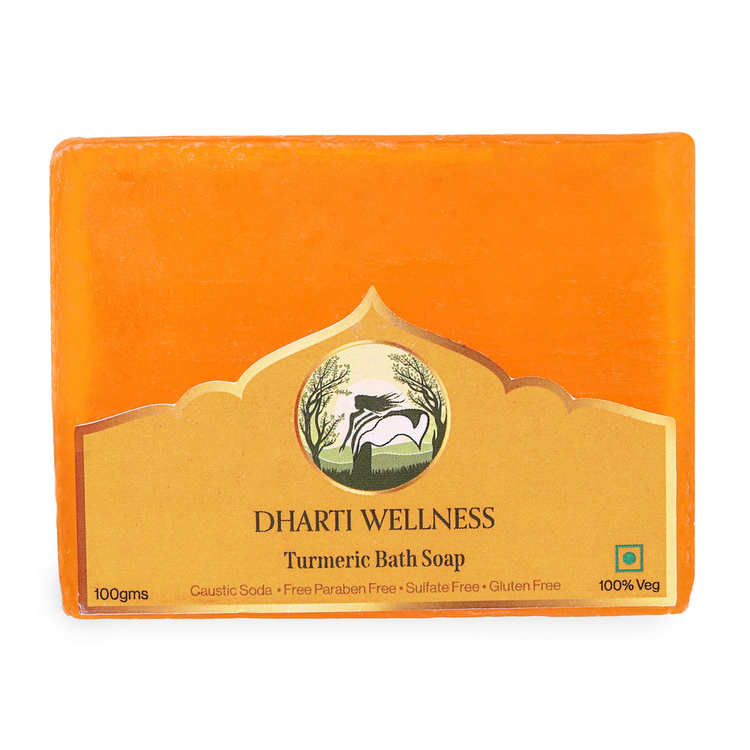 Turmeric Soap -  Organic | Natural | Caustic - Soda Free | Anti - Inflammatory | Anti - Pigmentation | For Radiant Skin | Reduces Redness and Irritation
