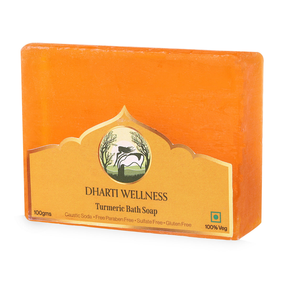 Turmeric Soap -  Organic | Natural | Caustic - Soda Free | Anti - Inflammatory | Anti - Pigmentation | For Radiant Skin | Reduces Redness and Irritation