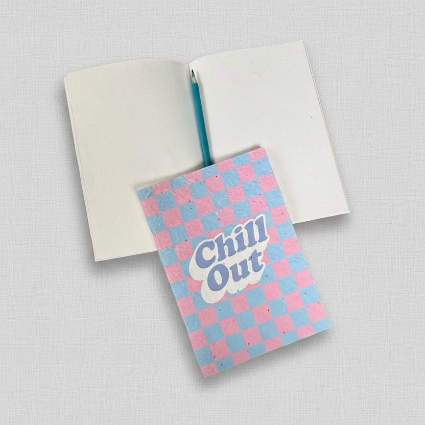 Chill Out Plantable Notebook