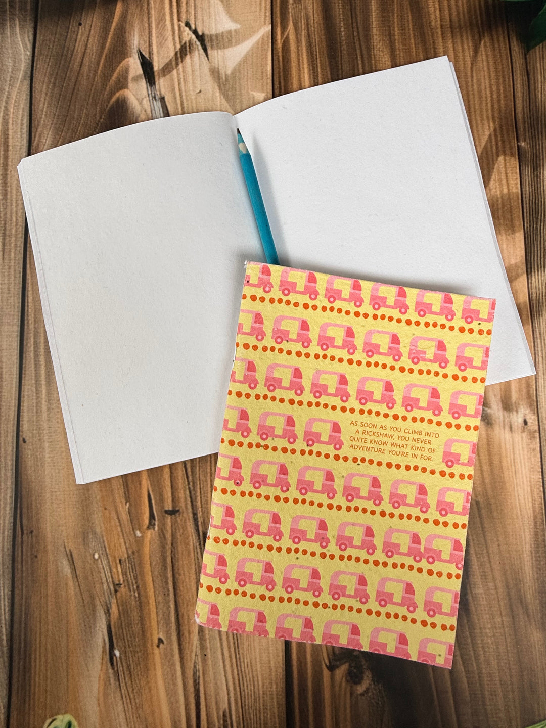 Rickshaw Tales Plantable Notebook