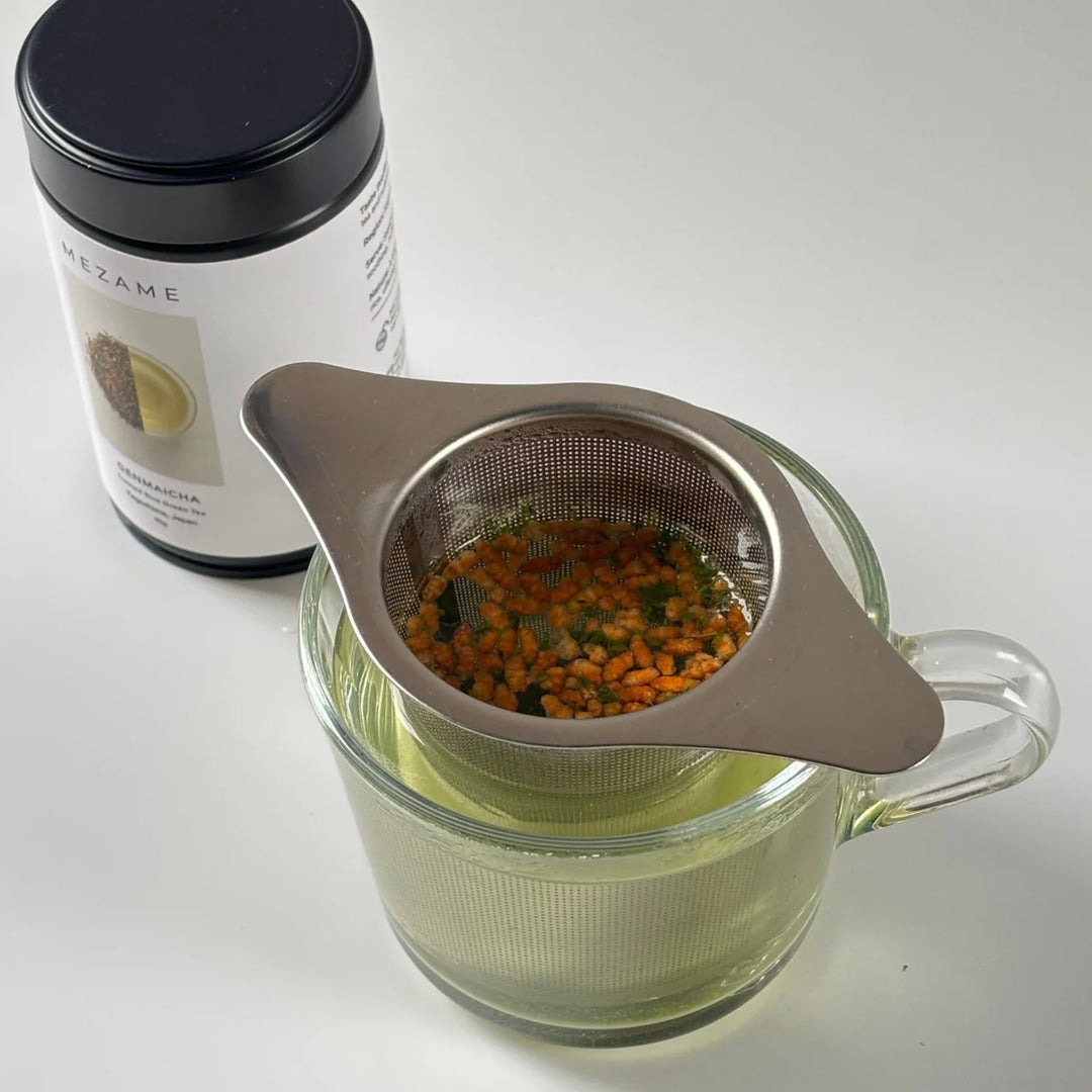 Mezame Genmaicha Japanese Green Tea | Brown Rice Blend | Loose Leaf