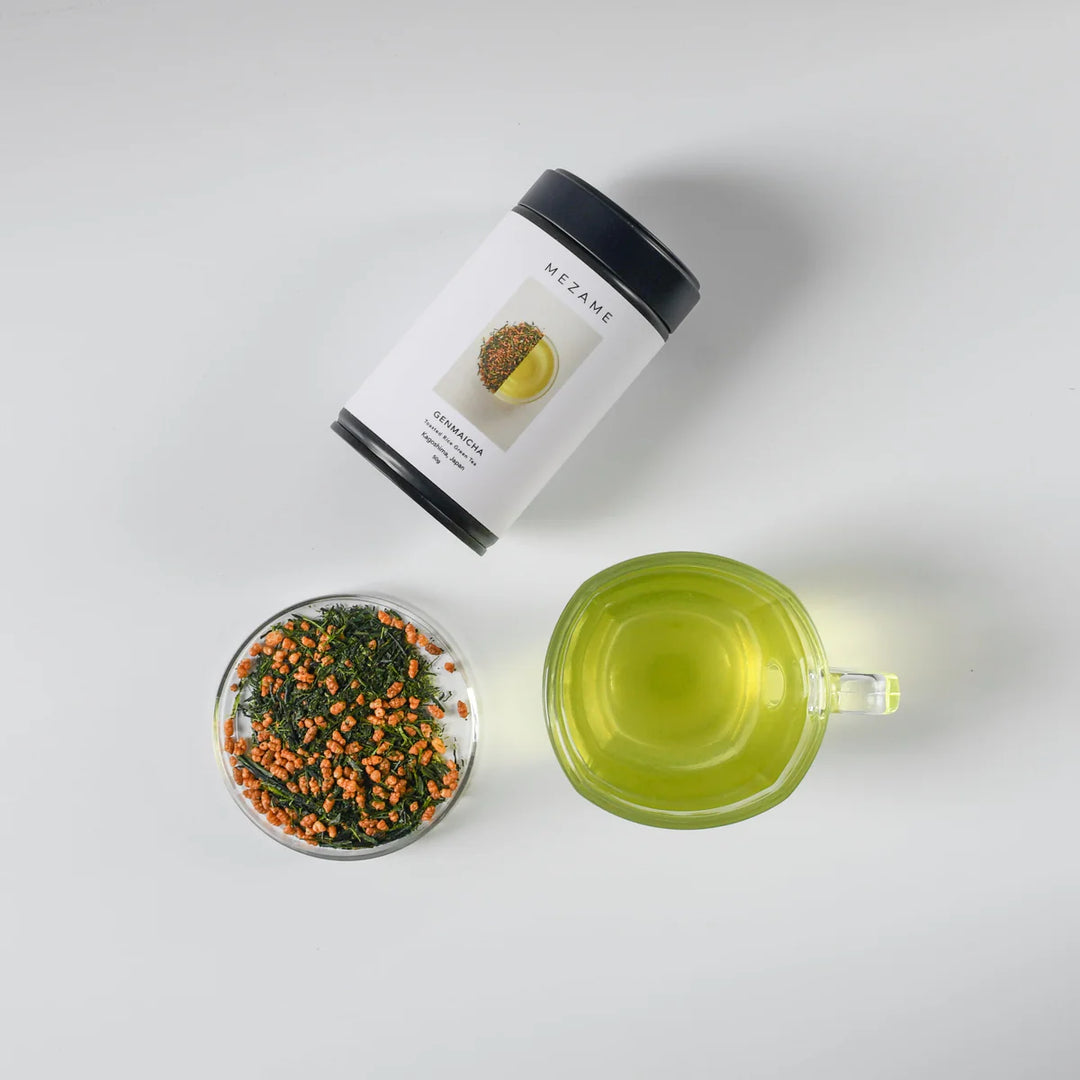 Mezame Genmaicha Japanese Green Tea | Brown Rice Blend | Loose Leaf