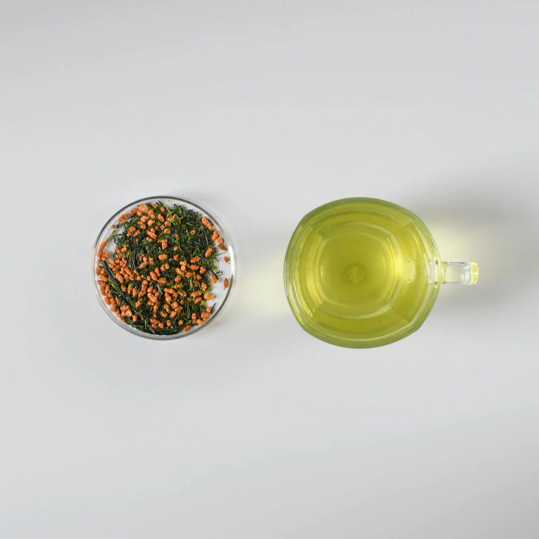 Mezame Genmaicha Japanese Green Tea | Brown Rice Blend | Loose Leaf