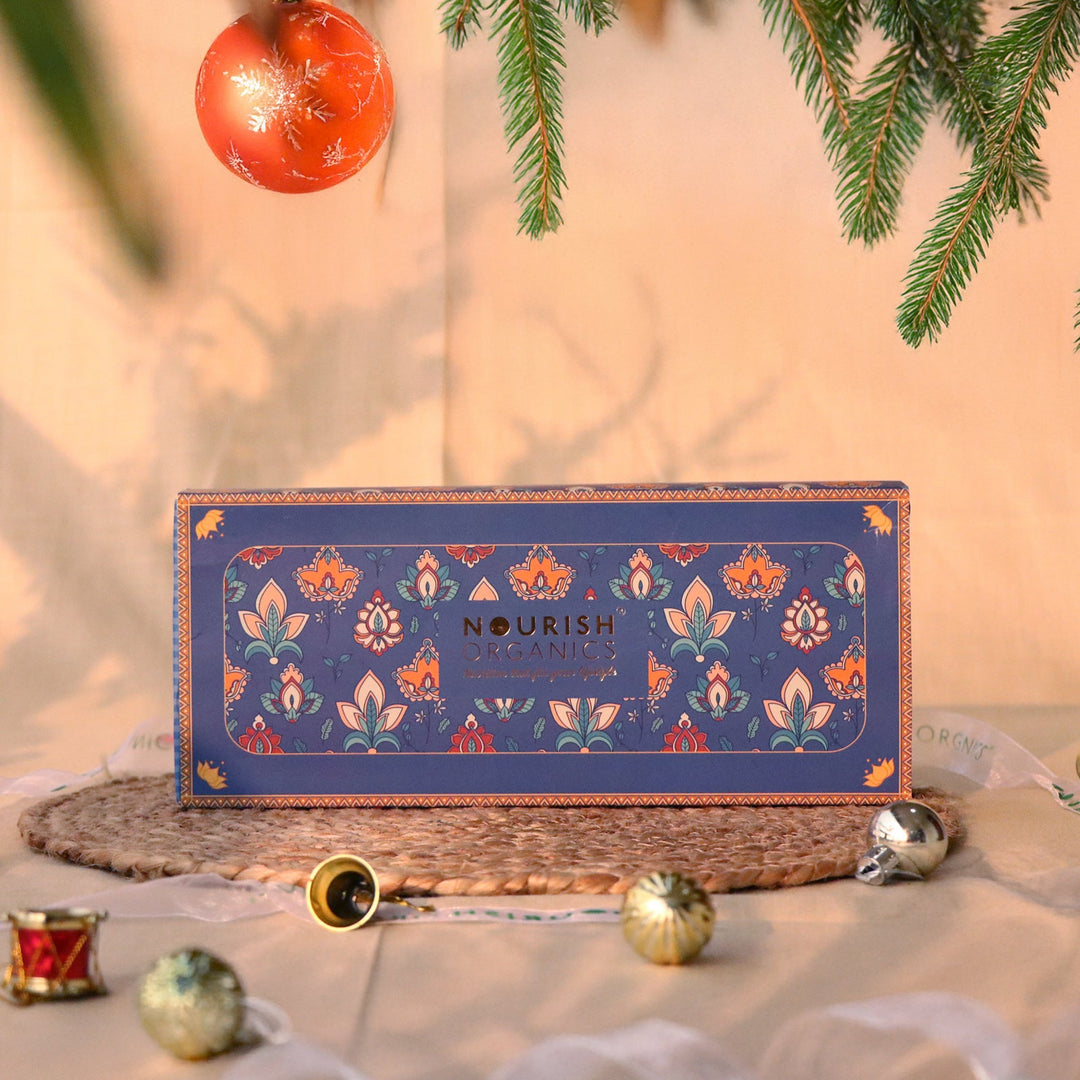 NOURISH ORGANICS Matchbox Cookies - Blue Edition (Assorted Healthy Cookie Pack)