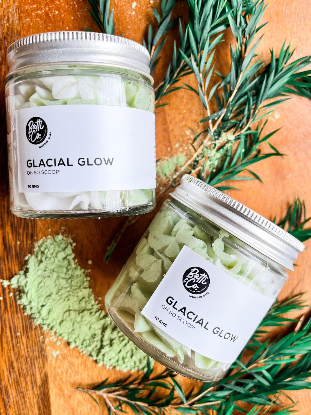 Batti & Co. Glacial Glow Whipped Soap 70g
