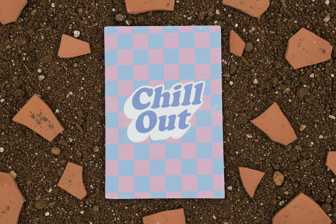 Chill Out Plantable Notebook