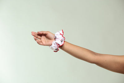 Stork Mama Upcycled+Organic Cotton Scrunchie