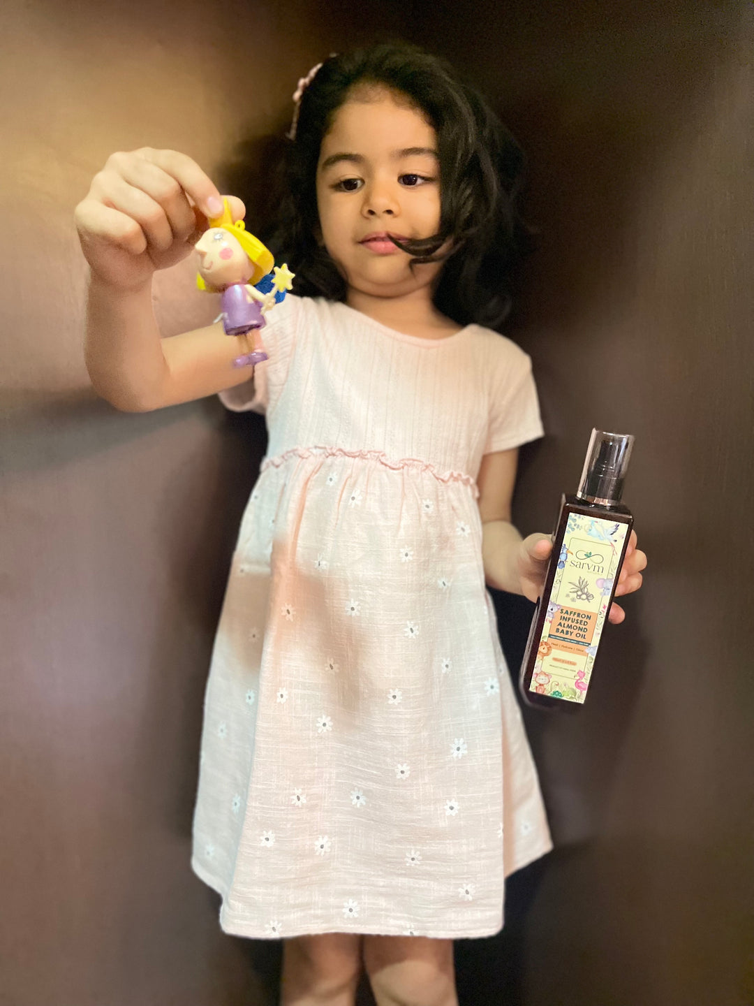 Saffron Almond Baby Oil