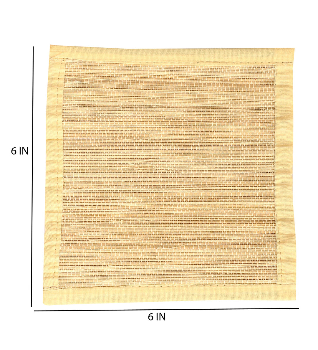 Bamboo Dining Mats - Beige (Set of 13)