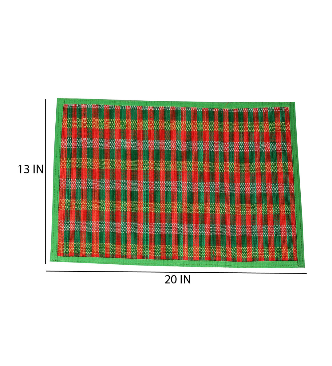 Bamboo Placemats - Multi Green