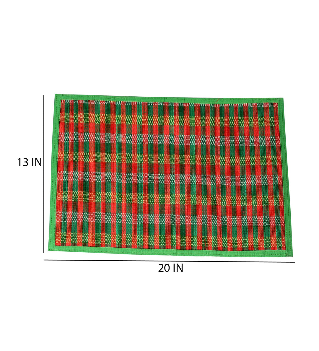 Bamboo Placemats - Multi Green